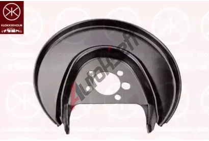KLOKKERHOLM Ochrann plech proti neistotm brzdovho kotoue KK 9505877, 9505877
