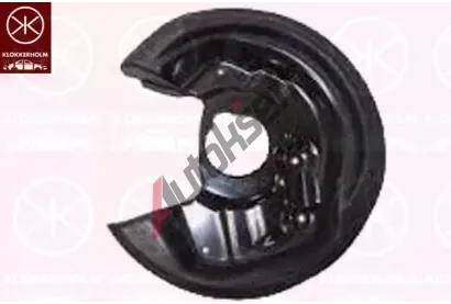 KLOKKERHOLM Ochrann plech proti neistotm brzdovho kotoue KK 9515875, 9515875