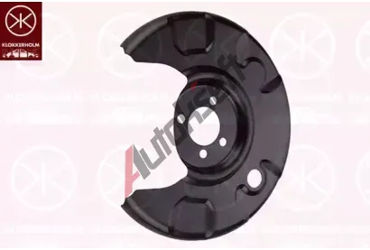 KLOKKERHOLM Ochrann plech proti neistotm brzdovho kotoue KK 9521878, 9521878