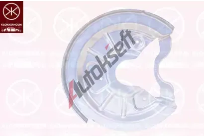 KLOKKERHOLM Ochrann plech proti neistotm brzdovho kotoue KK 9534878, 9534878