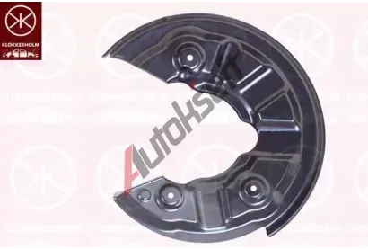 KLOKKERHOLM Ochrann plech proti neistotm brzdovho kotoue KK 9535873, 9535873