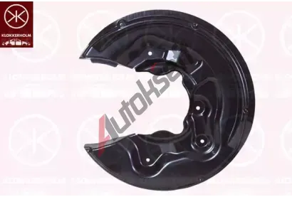KLOKKERHOLM Ochrann plech proti neistotm brzdovho kotoue KK 9547873, 9547873
