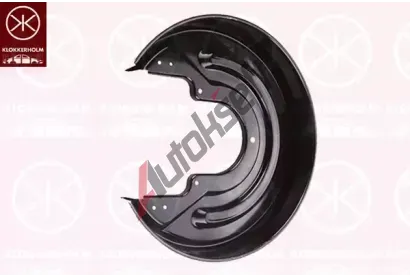 KLOKKERHOLM Ochrann plech proti neistotm brzdovho kotoue KK 9558870, 9558870