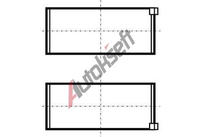 KOLBENSCHMIDT Ojnin loiska - sada KLB 37174610, 37174610