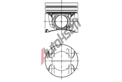 KOLBENSCHMIDT P�st KLB 40262620, 40262620