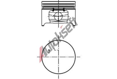 KOLBENSCHMIDT P�st KLB 40277610, 40277610
