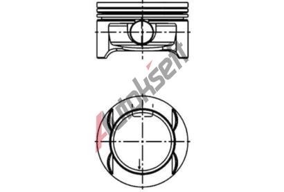 KOLBENSCHMIDT Píst KLB 40384620, 40384620  KOLBENSCHMIDT Píst KLB 40384620, 40384620