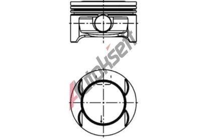 KOLBENSCHMIDT Píst KLB 40385600, 40385600  KOLBENSCHMIDT Píst KLB 40385600, 40385600