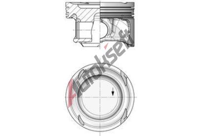 KOLBENSCHMIDT Píst KLB 40862600, 40862600  KOLBENSCHMIDT Píst KLB 40862600, 40862600
