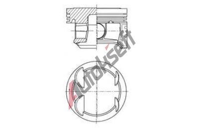 KOLBENSCHMIDT Pst KLB 41006600, 41006600