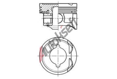 KOLBENSCHMIDT P�st KLB 41284610, 41284610