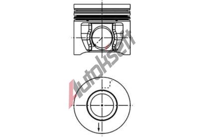 KOLBENSCHMIDT P�st KLB 41285600, 41285600