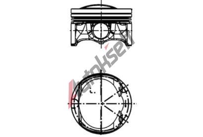 KOLBENSCHMIDT P�st KLB 41477600, 41477600