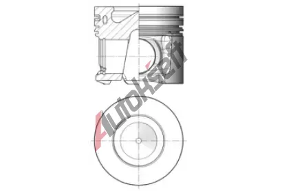 KOLBENSCHMIDT P�st KLB 41494610, 41494610