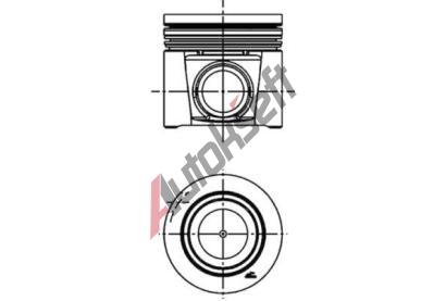 KOLBENSCHMIDT Píst KLB 41706600, 41706600 KOLBENSCHMIDT Píst KLB 41706600, 41706600