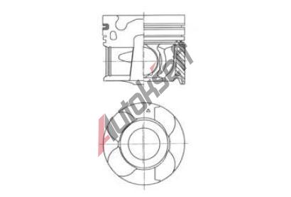 KOLBENSCHMIDT Pst KLB 41710600, 41710600