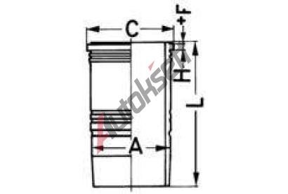 KOLBENSCHMIDT Vlcov pouzdro KLB 89518110, 89518110