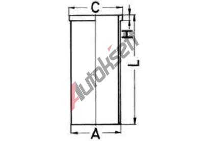 KOLBENSCHMIDT Vlcov pouzdro KLB 89866190, 89866190