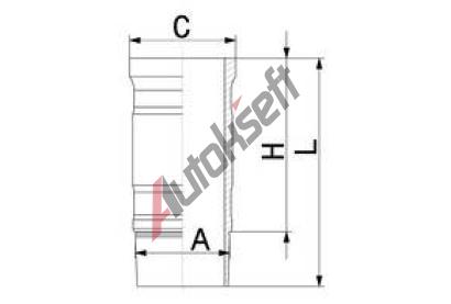 KOLBENSCHMIDT Vlcov pouzdro KLB 89893110, 89893110
