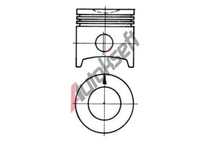 KOLBENSCHMIDT Opravná sada pístu / vložky válce KLB 93293963, 93293963 KOLBENSCHMIDT Opravná sada pístu / vložky válce KLB 93293963, 93293963
