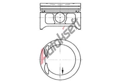 KOLBENSCHMIDT Pst KLB 97363610, 97363610