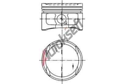 KOLBENSCHMIDT Pst KLB 99563601, 99563601