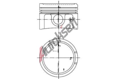 KOLBENSCHMIDT Pst KLB 99933620, 99933620