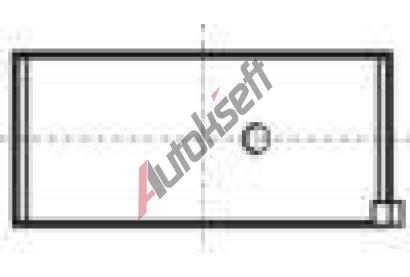 KOLBENSCHMIDT Ojnin loiska - sada KLB CB-2004A STD, CB-2004A STD