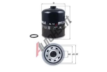 KNECHT Vysouec patrona vzduchu pneumatickho systmu KNC AL 14, AL 14