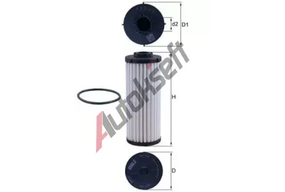KNECHT Hydraulický filtr automatické převodovky KNC HX 190D, HX 190D KNECHT Hydraulický filtr automatické převodovky KNC HX 190D, HX 190D
