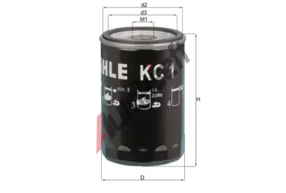 KNECHT Palivov filtr KNC KC 1, KC 1