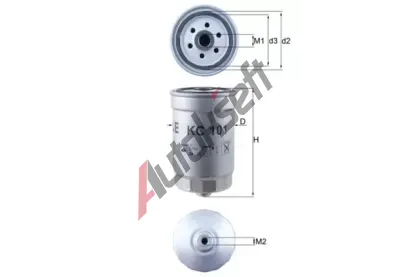 KNECHT Palivov filtr KNC KC 101, KC 101
