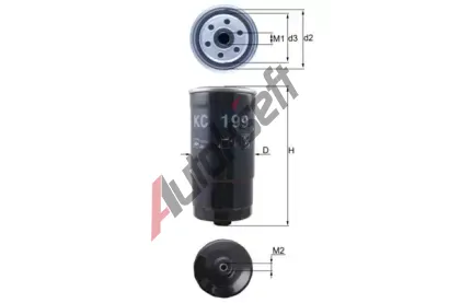 KNECHT Palivov filtr KNC KC 199, KC 199