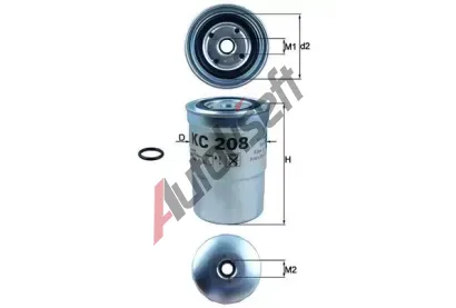 KNECHT Palivov filtr KNC KC 208, KC 208