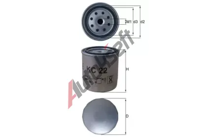 KNECHT Palivov filtr KNC KC 22, KC 22