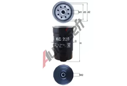 KNECHT Palivov filtr KNC KC 226, KC 226