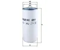KNECHT Palivov filtr ‐ KNC KC 251