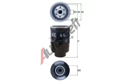 KNECHT Palivov filtr KNC KC 46, KC 46