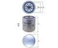 KNECHT Palivov filtr ‐ KNC KC 63/1D