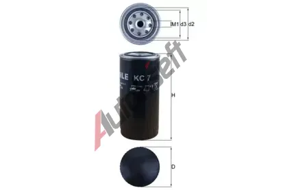 KNECHT Palivov filtr KNC KC 7, KC 7