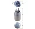 Palivov filtr KNECHT ‐ KNC KL 1048