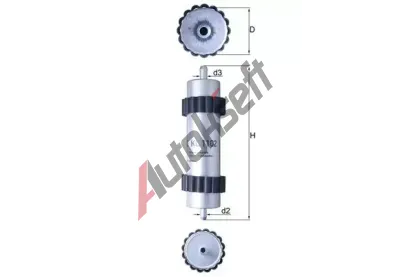 KNECHT Palivov filtr KNC KL 1102, KL 1102