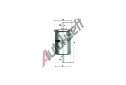 KNECHT Palivov filtr KNC KL 165/1, KL 165/1