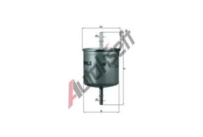KNECHT Palivov filtr KNC KL 196, KL 196