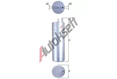 KNECHT Palivov filtr KNC KL 229/5, KL 229/5