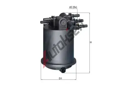 KNECHT Palivov filtr KNC KL 414, KL 414