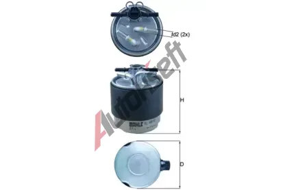 KNECHT Palivov filtr KNC KL 440/41, KL 440/41