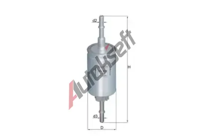 KNECHT Palivov filtr KNC KL 458, KL 458