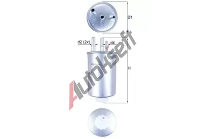 KNECHT Palivov filtr KNC KL 505, KL 505