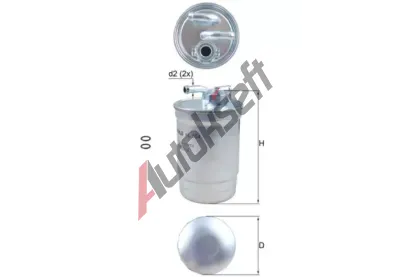 KNECHT Palivov filtr KNC KL 554D, KL 554D